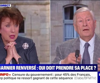 Replay Face à Duhamel : Roselyne Bachelot - Barnier renversé, qui doit prendre sa place ? - 05/12