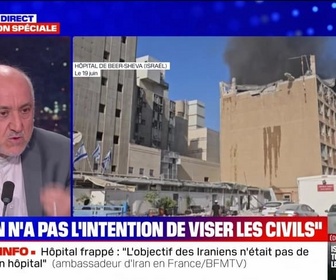 Replay Tout le monde veut savoir - Mohammad Amin Nejad : L'objectif des Iraniens n'était pas de toucher un hôpital - 19/06