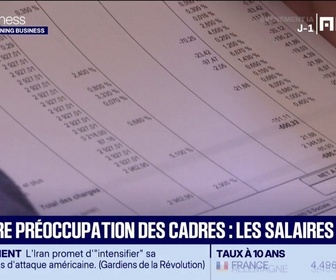 Replay Good Morning Business - Première préoccupation des cadres : les salaires