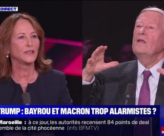 Replay BFM Story - Face à Duhamel: Ségolène Royal - Faut-il (vraiment) avoir peur de Trump ? - 21/01