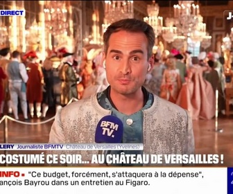 Replay 20H BFM - Un bal costumé ce lundi soir au château de Versailles