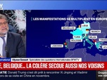 Replay BFM Première - L'ÉDITO INTERNATIONAL - Les manifestations se multiplient en Europe, la France reste l'épicentre des contestations