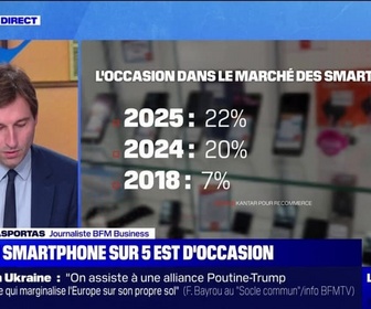 Replay Doze d'éco - Les smartphones d'occasion représentent 22% du marché