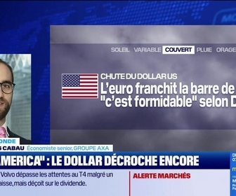 Replay BFM Bourse - L'éco du monde : La BCE réagira-t-elle à la chute du dollar ? - 28/01