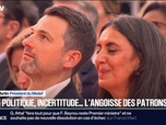 Replay 20H BFM - Crise politique, incertitude... L'angoisse des patrons