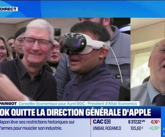 Replay Good Morning Market - L'éclaireur : Tim Cook quitte la direction générale d'Apple - 21/04
