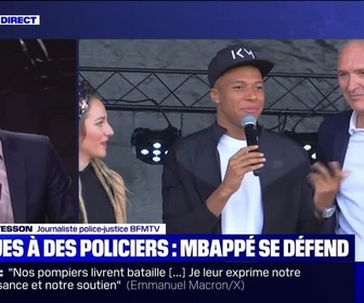 Replay BFM Story - Story 3 : Chèques de Mbappé à des policiers, une enquête ouverte - 18/07