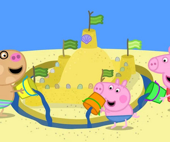 Replay Peppa Pig - Le château de sable