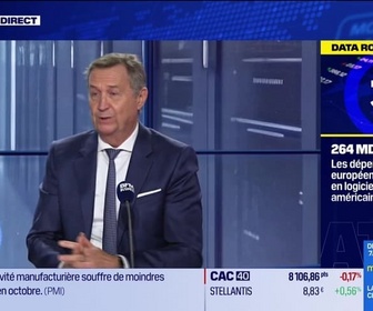 Replay BFM Bourse - La Data Room : 264 mds € = le montant annuel des achats européens de logiciels et services cloud auprès des fournisseurs américains - 03/11