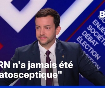Replay BFM Politique - Jean-Philippe Tanguy, député Rassemblement national, détaille le plan climatisation du RN