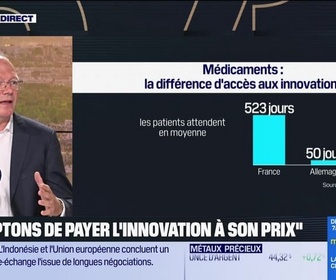 Replay Le 18/19 d'Hedwige Chevrillon - Thierry Hulot (Président du LEEM - Président des activités du groupe Merck en France) : Médicaments, le LEEM veut des états généraux - 23/09