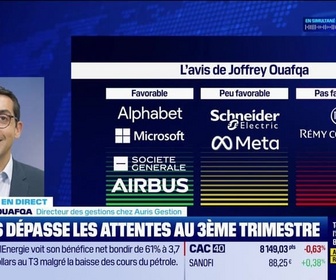 Replay BFM Bourse - Publications : Airbus brille, Stellantis et TotalEnergies chutent - 30/10