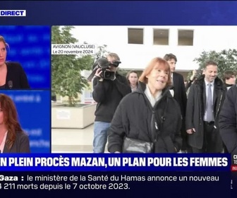 Replay BFM Story Week-end - Story 2 : En plein procès Mazan, un plan pour les femmes - 24/11