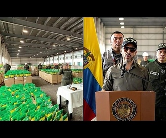 Replay Colombie : les autorités saisissent 7,6 tonnes de cocaïne destinées à l'Europe