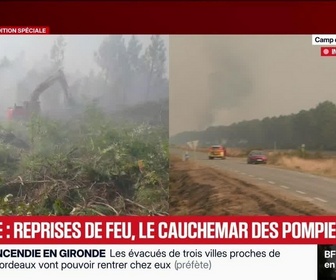Replay Les émissions spéciales - Édition Spéciale - Gironde : reprises de feu, le cauchemar des pompiers - 28/07