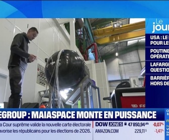 Replay Good Morning Business - MaiaSpace accélère dans le spatial français