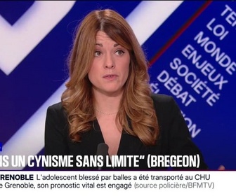 Replay BFM Politique - Motion de censure de LFI: Maud Bregeon (porte-parole du gouvernement) dénonce un cynisme sans limite