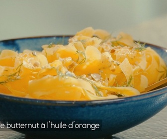 Replay Petits Plats en équilibre - Salade de butternut à l'huile d'orange