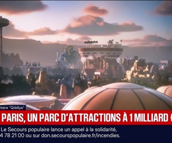Replay BFM Première - BFM éco : Près de Paris, un parc d'attractions à un milliard d'euro ? - 11/08