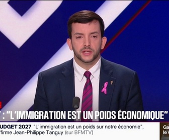 Replay BFM Politique - Retraites: le RN va présenter un programme de réparation permettant de faire entre 15 et 20 milliards d'économies, explique Jean-Philippe Tanguy
