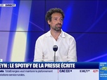 Replay Tech & Co, la quotidienne - Laurent Kayser (Groupe Cafeyn) : Le directeur général du kiosque numérique Cafeyn alerte sur les risques pour l'information et la presse face à l'IA - 23/06