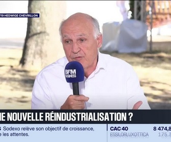 Replay La grande interview d'Hedwige Chevrillon - Pierre-André de Chalendar (Institut de l'Entreprise) : Vers une nouvelle réindustrialisation ? - 02/07