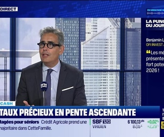Replay BFM Bourse - La bourse cash : Les métaux précieux présentent toujours un fort potentiel pour 2026 - 03/12