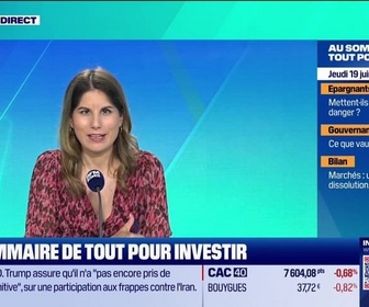 Replay Tout pour investir : Partie 1 - 19/06