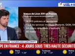Replay BFM Première - Quel est le dispositif de sécurité mis en place pour la venue du pape en France?