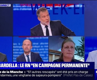 Replay BFM Story Week-end - Story 2 : Bardella, le RN en campagne permanente - 15/09