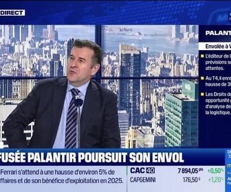 Replay BFM Bourse - USA Today : Palantir s'envole une nouvelle fois ! par Éric Lafrenière - 04/02