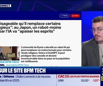 Replay Tech & Co, la quotidienne - À lire sur le site Tech&Co : Il est envisageable qu'il remplace certains rituels religieux: au Japon, un robot-moine alimenté par l'IA va apaiser les esprits, par Sylvain Trinel - 25/02