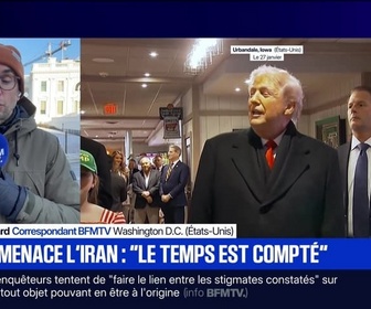 Replay BFM Grand Soir - Trump menace l'Iran : le temps est compté - 28/01
