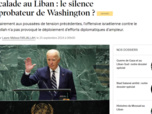 Replay Dans La Presse - Escalade au Liban : le silence de Washington