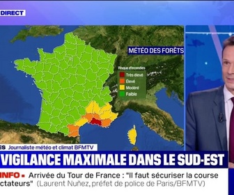 Replay News Box - Feux : vigilance maximale dans le sud-est - 26/07