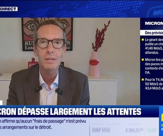 Replay BFM Bourse - USA Today : Micron pulvérise les attentes, des bénéfices multipliés par 15 en un an !, par John Plassard - 25/06