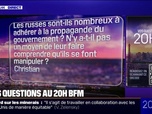 Replay Guerre en Ukraine: les Russes sont-ils nombreux à adhérer à la propagande du gouvernement? Vos questions au 20H BFM