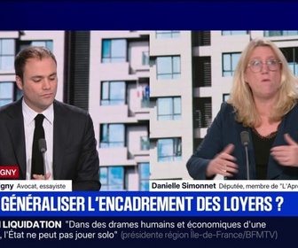 Replay Signé Consigny - Encadrement des loyers: Le logement doit être considéré comme un bien commun, affirme Danielle Simonnet, députée de Paris, membre du mouvement L'Après