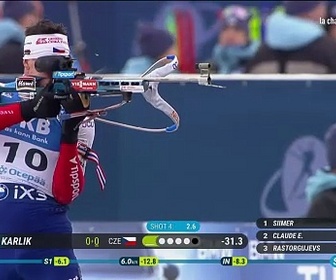 Replay sprint messieurs d'Otepaa - Biathlon - Coupe du monde