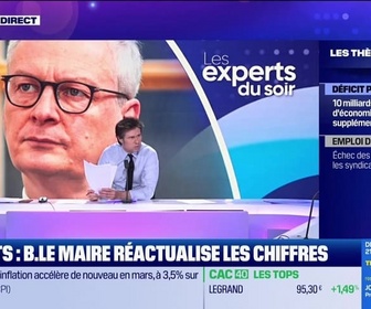 Replay Les experts du soir - Déficits : B. Le Maire réactualise les chiffres - 10/04
