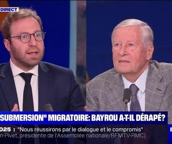 Replay Face à Duhamel: Antoine Armand - Submersion migratoire, Bayrou a-t-il dérapé ? - 28/01