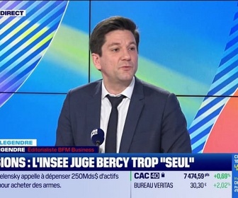 Replay Good Morning Business - Les off de Legendre : Prévision, l'Insee juge Bercy trop seul - 16/01