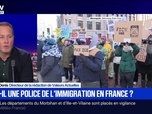 Replay BFM Grand Soir - Faut-il une police de l'immigration en France ? - 25/01