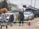 Replay Journal de l'Afrique - La frontière entre la RD Congo et le Burundi rouvre, les habitants soulagés