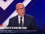 Replay BFM Politique - Violences à Saint-Pierre-des-Corps: Éric Ciotti, président de l'UDR et maire de Nice, exprime son entier et total soutien aux forces de l'ordre