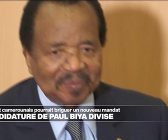 Replay Journal de l'Afrique - Cameroun : la candidature de Paul Biya divise