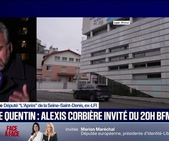 Replay 20H BFM - Mort de Quentin à Lyon: Rien ne justifie une telle violence, déplore Alexis Corbière, ancien député LFI
