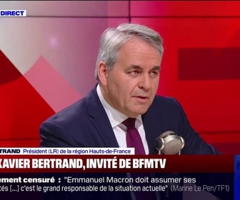 Replay Face à Face - Xavier Bertrand: Les Français ont imposé à la classe politique de trouver des solutions pour sortir de la crise