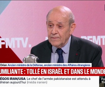 Replay Face à Face - Guerre au Moyen-Orient: Le Liban est en situation de péril, souligne Jean-Yves Le Drian