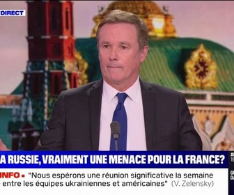 Replay BFM Story - Guerre en Ukraine: La France n'a pas à mettre le doigt dans ce conflit, estime Nicolas Dupont-Aignan